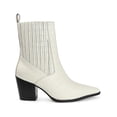 thumbnail image 2 of Journee Collection Womens MARKKA Pointed toe Block heel Ankle Boots, 2 of 3