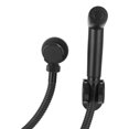 thumbnail image 3 of Bidet, Angle Valve Firm Fixing Durable Black High Pressure G1/2 Stainless Steel ABS  for Home, 3 of 8