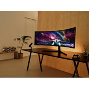 Samsung 57 Odyssey Neo G9 Dual 4K UHD Quantum Mini-LED 240Hz 1ms HDR 1000 Curved Gaming Monitor - LS57CG952NNXZA