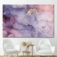 thumbnail image 5 of Shimmery Poster, Abstract Art Canvas, Purple Marble Canvas Art, Purple And Pink Marble, Modern Wall Art, Alcohol Ink Wall Decor, Canvas Wall Decor - 3P-Natural Framed, 5 of 9