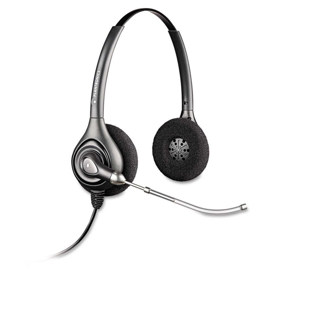 Plantronics SupraPlus Binaural OvertheHead Wideband Professional Headset