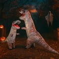 thumbnail image 7 of Inflatable Dinosaur Costume, Fancy Dinosaur Suit Blow up Full Body Dino Costume for Halloween Cosplay Party, 7 of 7