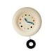 thumbnail image 5 of Reloj de pared estético moderno y decorativo para dormitorio, sala de estar y cocina. Con péndulo, 5 of 9