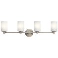 thumbnail image 1 of Kichler 45924NI Four Light Bath, 1 of 3