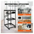 thumbnail image 6 of 20U Server Rack, Open Frame Network Rack - Adjustable 23-40 Inch Depth, Wall Mount/Free Standing, 4 Post IT Rack with Casters for Routers, Modems, AV Equipment, 6 of 7