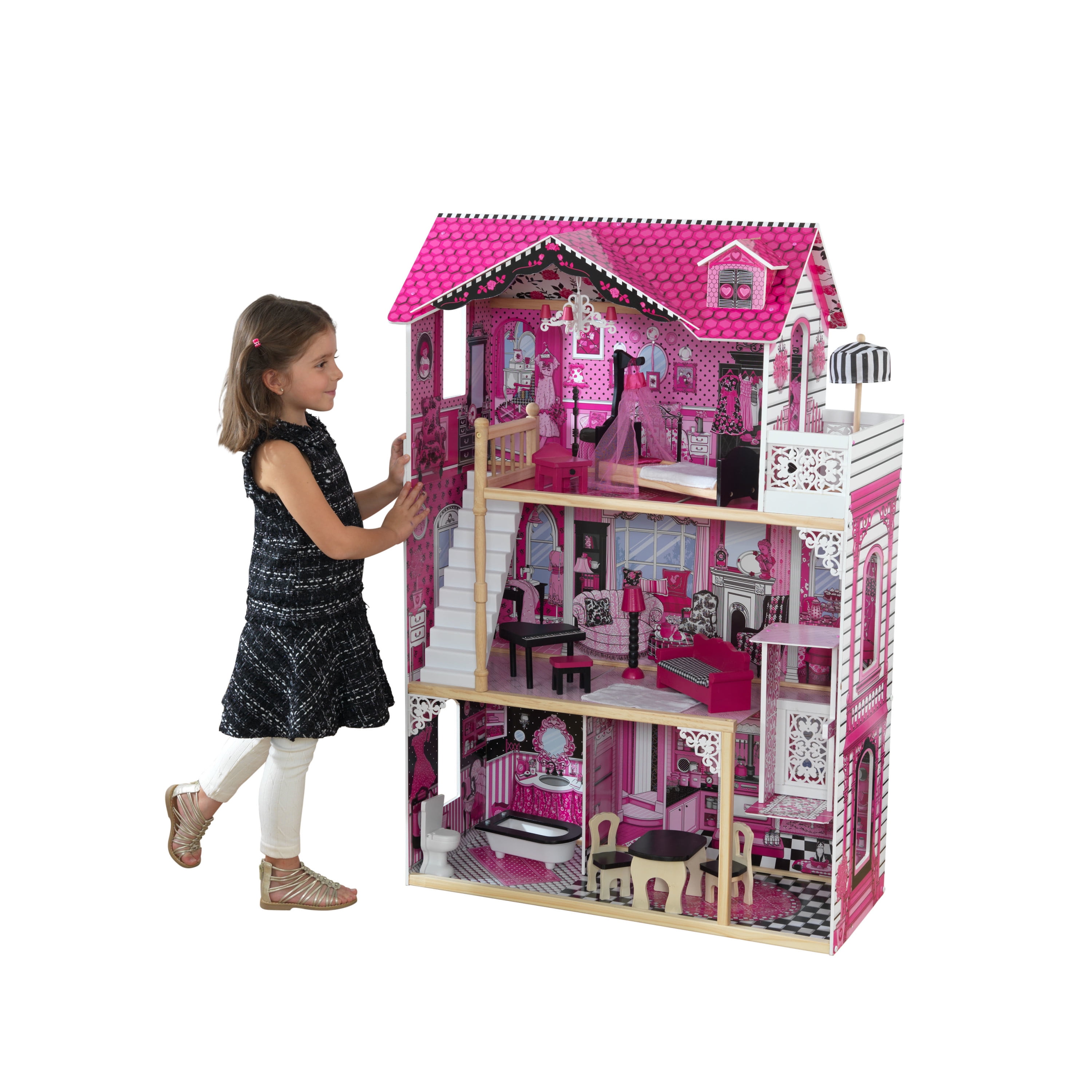 KidKraft Amelia Dollhouse - Walmart.com 