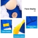 thumbnail image 5 of Temporada De Graduación Azul Con Gafas, Muñeca Sin Rostro, Adornos De Regalo De Graduación Suaves Y Cómodos Inevent FN007786-02, 5 of 6