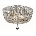 thumbnail image 1 of Elegant Lighting Tranquil 16" 6 Light Royal Crystal Flush Mount, 1 of 1