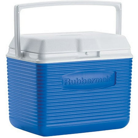 Rubbermaid FG2A1104MODBL 10 Quart Pacific Blue Victory Personal Cooler