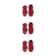 thumbnail image 1 of Matsuzay 3 pares de manoplas para niños, impermeables, de invierno, Unisex, cálidas con gancho, patrón geométrico cómodo, estampado, Type1 NO1, 1 of 6