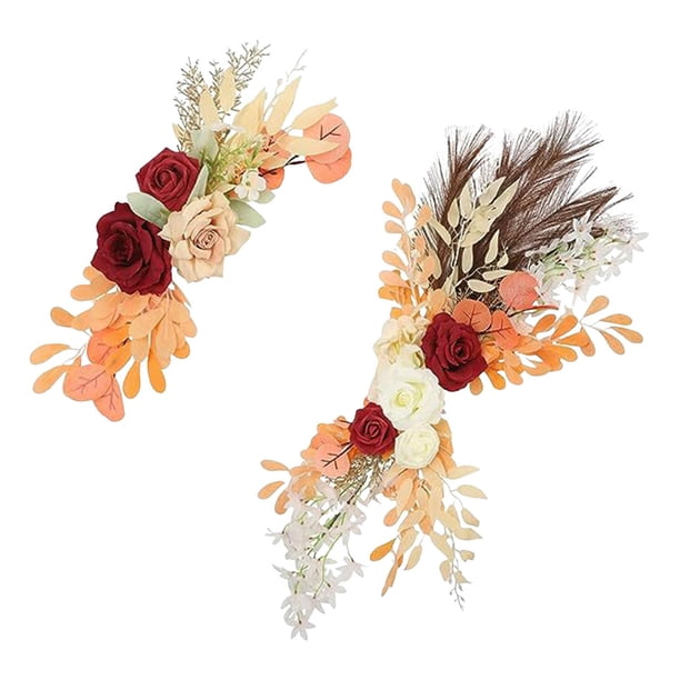 Decoraciones de Arco de Flores Artificiales mayimx Multicolor Estilo A