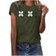thumbnail image 1 of Camisetas con estampado de letras y cuello redondo de verano para mujer, blusas femeninas cómodas y elegantes, Tops OAVQHLG3B Store  lin121212, 1 of 5