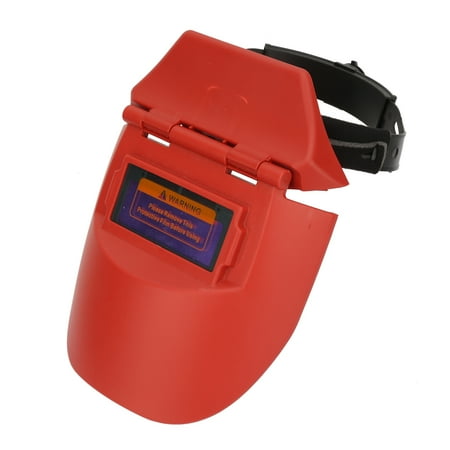 

Solar Auto Darkening Photoelectric Welding Mask Welder Face Shield Half Helmet (Orange)