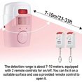 thumbnail image 5 of Wireless PIR Motion Sensor Alarm 105dB Home Security System with Remote Control for Home & Garage, 5 of 5