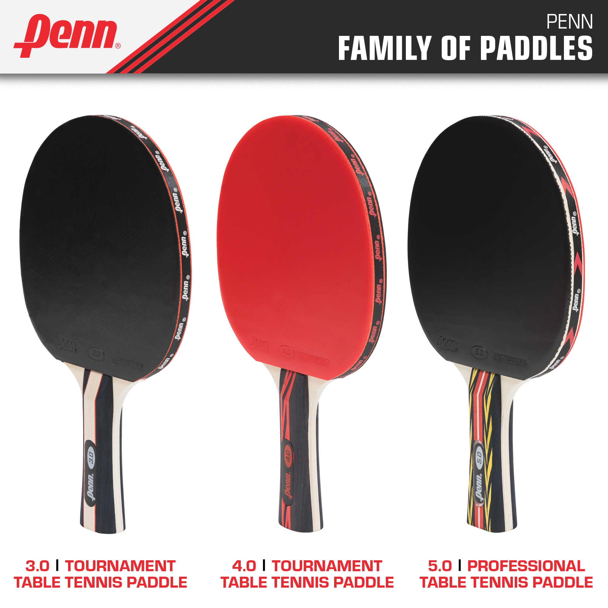 Penn 5.0 Premium Table Tennis Paddle photo 4