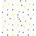 thumbnail image 3 of Ambesonne Modern Duvet Cover Set, Polka Dots Geometric, 2-Calking, Yellow White Grey, 3 of 3