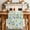 White, variant on Farm Animals Dining Table Runner, Cute Cow Pig Horse Country Garden Rustic Farmhouse Green Washable Table Runners Kitchen Coffee Table Center Decor for Home Party Holiday Wedding 13 x 36 Inches