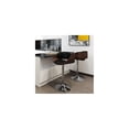 thumbnail image 3 of Homestock Vintage Visions Mid Century Modern 34 Inch Adjustable Swivel Bar Stool, 3 of 8