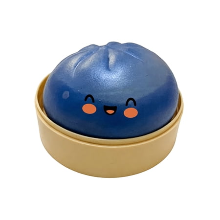 Stijggn Colorful Dumpling Stress Balls Squishies Fidget T-oys Giant Dumpling Squeeze Jumbo Dumpling Stress Ball Soft Squeeze Decompression Dough for ADHD,Party Favor Gift