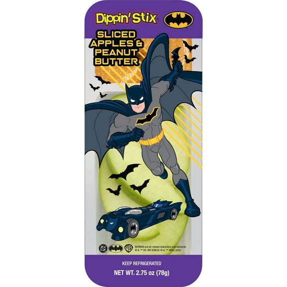 DC Batman™ Dippin’ Stix Sliced Apples & Peanut Butter, 2.75oz