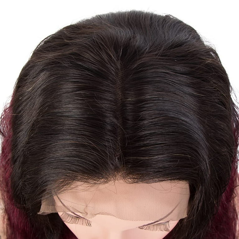 Black wig spotlight top