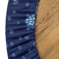 thumbnail image 5 of Ambesonne Garden Fitted Round Tablecloth, Chamomile Wildflower Plot, 56"- 60" Diameter, Dark Violet Blue and Rose, 5 of 5