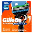 thumbnail image 1 of Gillette Fusion5 ProGlide Razor Refills for Men, 4 Razor Cartridges for FlexBall Razor Handle, 5-Blade Razor Blades, Precision Trimmer for Men, 1 of 14
