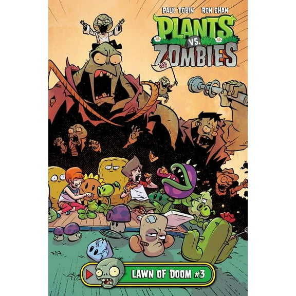 Plants vs. Zombies Set 3 Lawn of Doom #3, Book 3, (Hardcover)