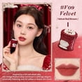 thumbnail image 1 of Crema labial Huazhixiao Strawberry Cupid Series Cake, mate, aterciopelada, suave, delicada, sensación de mamá, Dudu, 1 of 7
