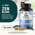 thumbnail image 2 of ZEN BLEND Life360+ 120 Cápsulas con Hongo Melena de León y Hongo Reishi, 2 of 7