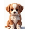 thumbnail image 4 of Adorable Puppy Print Backdrop Background Decor Photography Props Party Supplies Banner Birthday Decoration Photo Display, 4 of 4