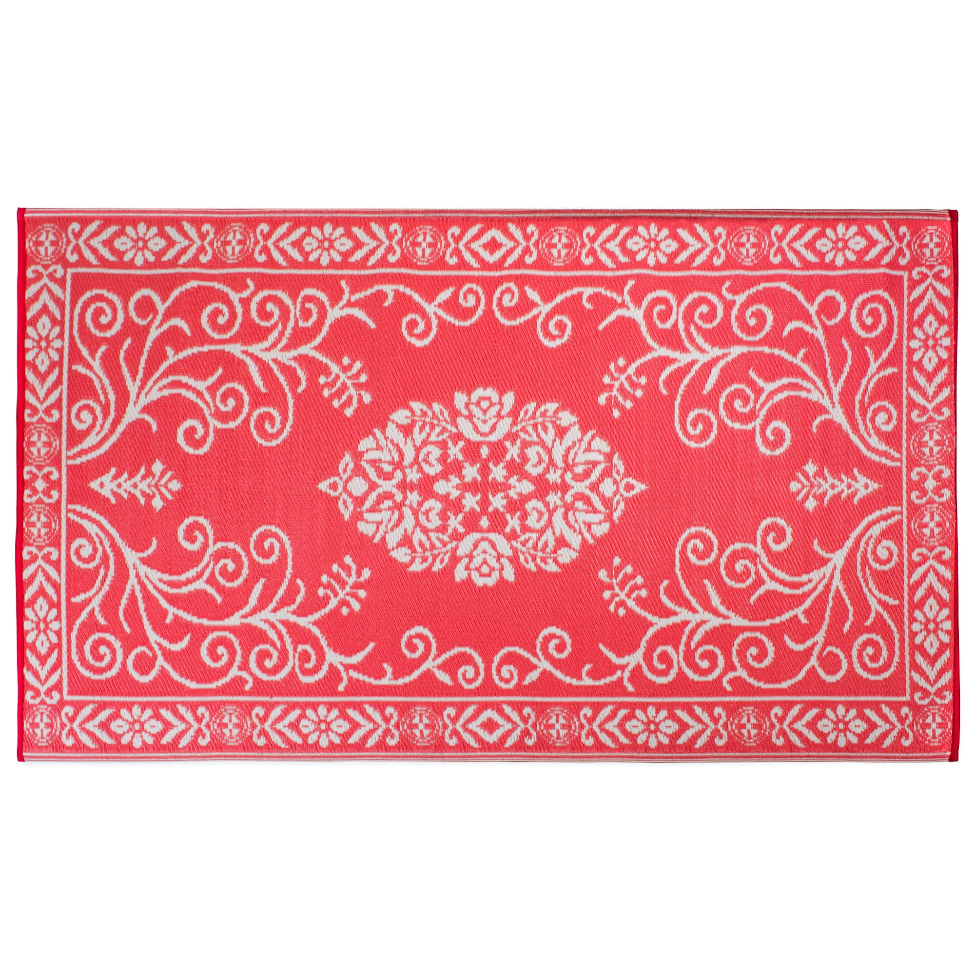 DII Coral Garden Floral Outdoor Rug