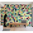 thumbnail image 3 of Tiptophomedecor Abstract Wallpaper Wall Mural - Millions Of Colors, 3 of 7