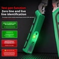 thumbnail image 2 of Professional Electrician Wire Stripping Pliers, Small Multifunctional Induction Voltage Tester & Cable Cutter Crimper Tool with LED Light for Wiring Work, 2 of 8