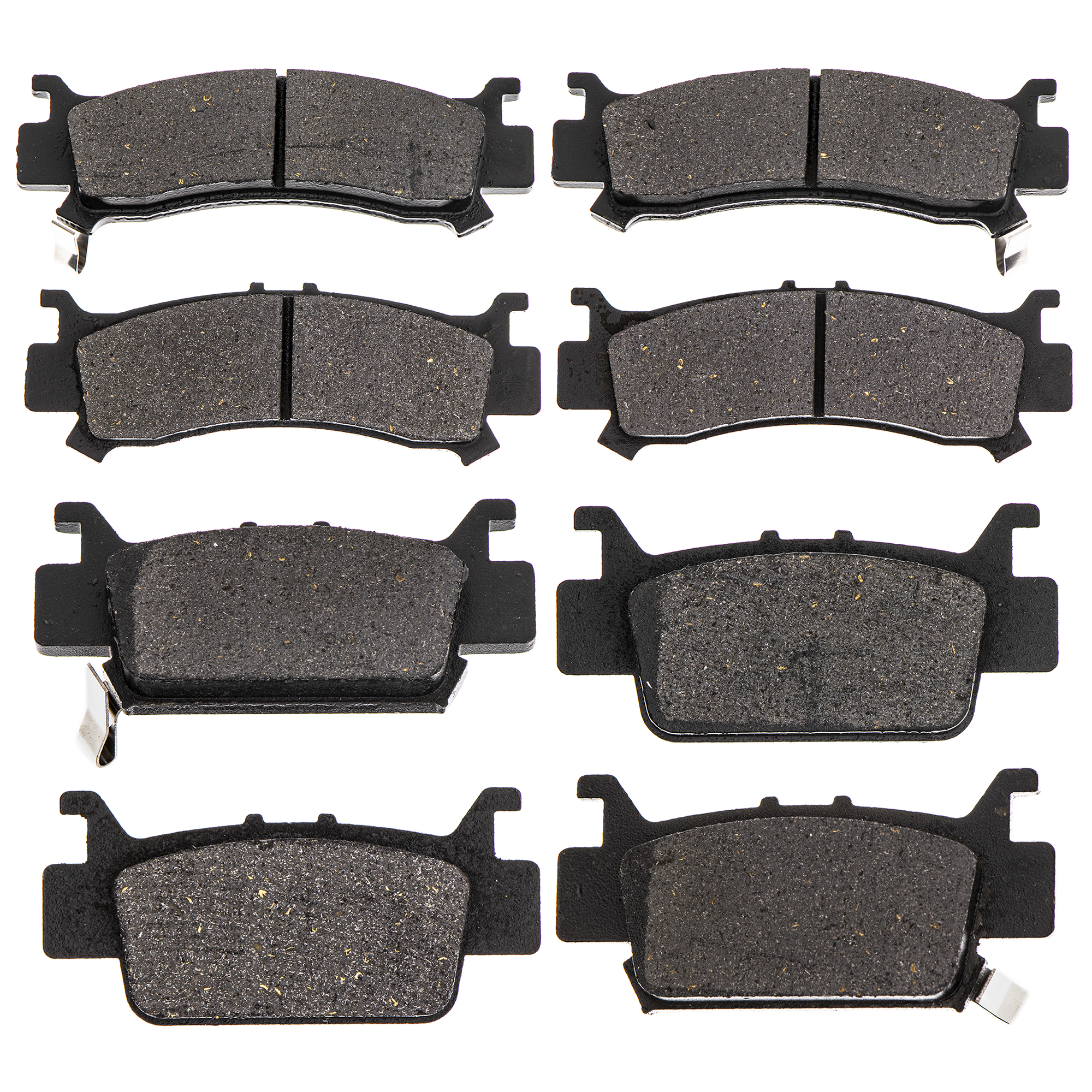 Niche Complete SemiMetallic Brake Pad Kit for Honda Pioneer 1000 UTV