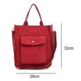 thumbnail image 2 of Bolso de mujer portátil, bolso retro sencillo de un solo hombro, 2 of 5