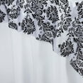thumbnail image 3 of Efavormart 5pcs Black Damask Flocking Square Tablecloth Overlay 60"x60" Square Tablecloth Cover For Wedding Party Event Banquet, 3 of 5