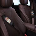 thumbnail image 3 of Chririnla Seatbelt Covers Soft Car Seat Belt Pads Polyester Wear Resistant, Suitable for Van SUV, Leopard Winter Print, 3 of 8