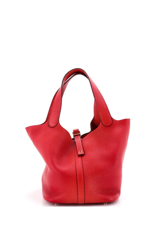 Pre-Owned Picotin Lock Bag Clemence MM By Rebag