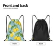 thumbnail image 5 of Easygdp Lemon Drawstring Backpack, Beach Sackpack, Travel Sackpack Lightweight for Sports, Gym, Travel, Swimming - Small, 5 of 9