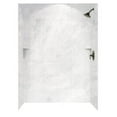thumbnail image 3 of Swan Solid Surface 96'' x 62'' x 36'' Three Panel Shower Wall, 3 of 7