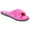 Very Berry, variant on Isotoner Women's Microterry Bow Open Toe Slide Slipper (Black, Small 6.5-7)