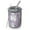Bichon Dog Purple, variant on 12oz Coffee Tumblers Basset Hound Dog and Flower-1 Stainless Steel Vacuum Insulated Travel Tumbler Coffee Cups Mug with Lid and Straw with Cleaning Brush for Cold & Hot Drinks