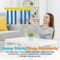 thumbnail image 3 of Reflective Drop Stick Challenge Game,3 Speed Modes,USB Rechargeable/Remote Control,ABS Plastic,New Reflex Training Toy for All Ages, 3 of 7