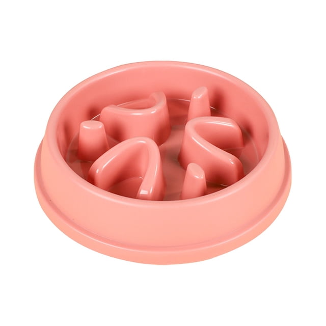 Bmisegm Slow Feed Dog Bowl Anti Slow Feed Dog Puzzle Bowl Puppy Slow Food Dog Bowl Interactive Anti Flatulence Dog Food Bowl Tableware Slow Food Bowls C