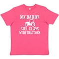 thumbnail image 3 of Inktastic Farmer My Daddy Still Plays with Tractors Youth T-Shirt, 3 of 5