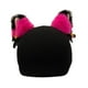 thumbnail image 4 of Funda para casco de esquí, protector de cabeza de invierno, cálido para snowboard y esquí. Rosa Negra Oreja Roja, 4 of 5