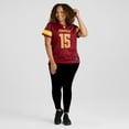 thumbnail image 6 of Women's Nike Dax Milne  Burgundy Washington Commanders  Game Jersey, 6 of 7