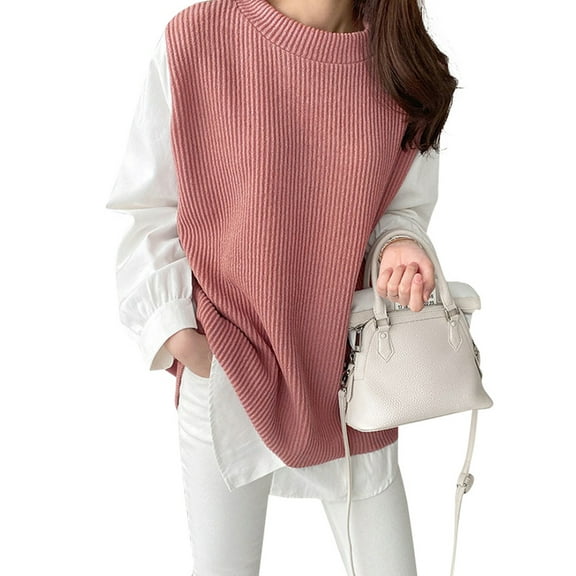 ZANZEA Women Long Sleeved O-Neck Patchwork Contrast Color Blouse Pullover Tops