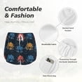 thumbnail image 4 of Salouo cartoon doodle octopus Print Women's 2 in 1 Running Shorts Double-Layer Shorts Athletic Workout Gym Yoga Shorts Running Shorts for Women-Small, 4 of 7